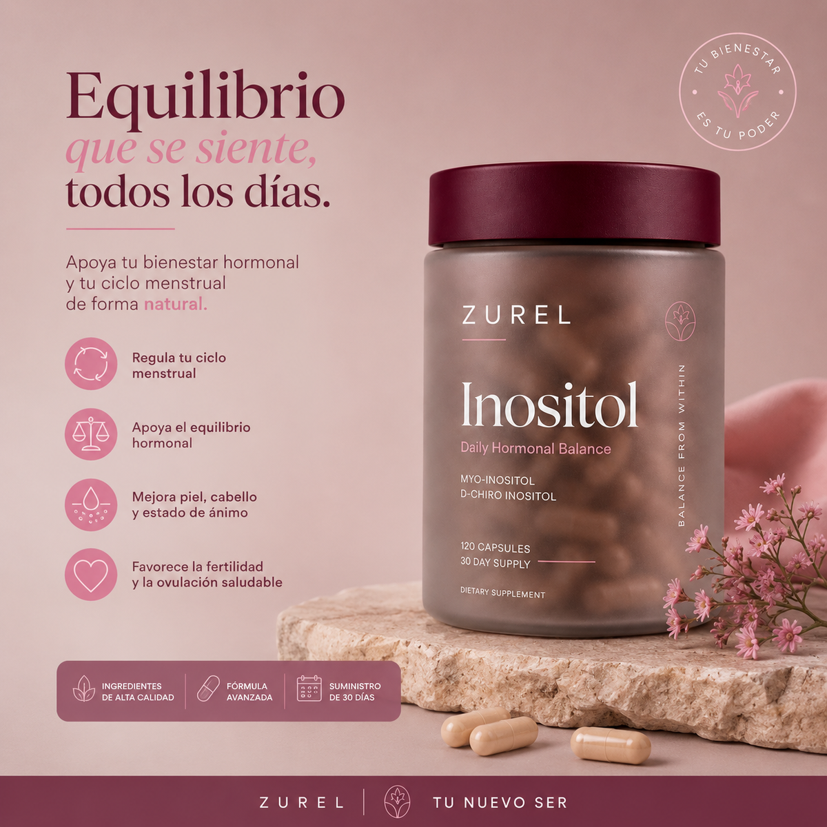 Zurel™ Inositol Complex Care Vitamin